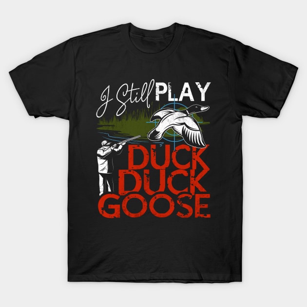 Duck Hunting T-Shirt by Jandjprints